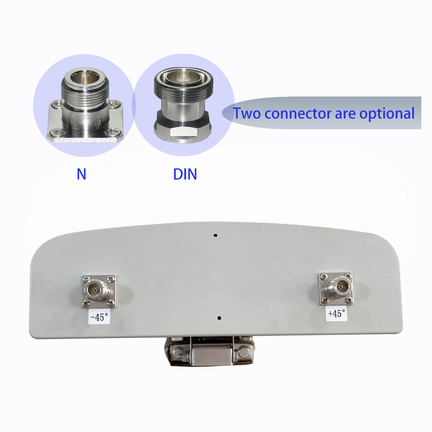 2 Ports Directional Antenna 18 dB 4G5G ivelany IP67 connector