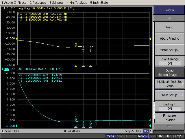 เสาอากาศไฟเบอร์กลาสรอบทิศทาง 2.5db VSWR